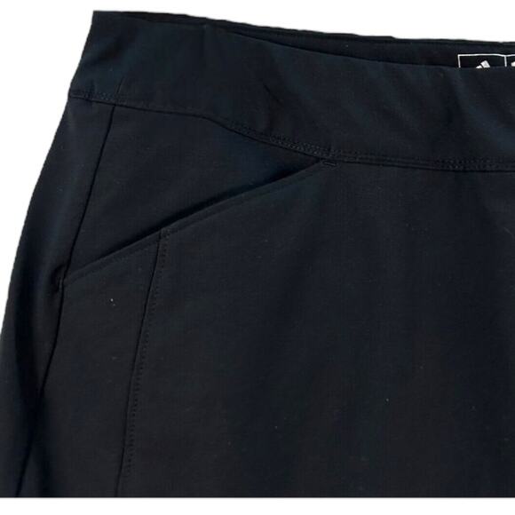 Adidas Skort Women's Size S Black White A-Line Mini Stretch Pockets Activewear - Picture 7 of 13